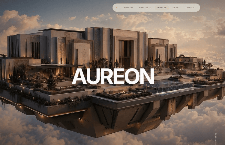 3D Landing Page